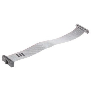 Samtec Flat Ribbon Cable 20 Conductors 1.27 mm Pitch 4 in Length PVC Jacket FFSD-10-D-04.00-01-N