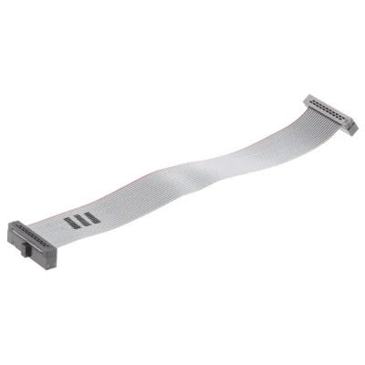 Samtec Flat Ribbon Cable 20 Conductors 1.27 mm Pitch 4 in Length PVC Jacket FFSD-10-D-04.00-01-N