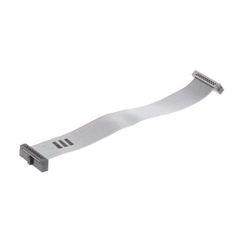 Samtec Flat Ribbon Cable 20 Conductors 1.27 mm Pitch 4 in Length PVC Jacket FFSD-10-D-04.00-01-N