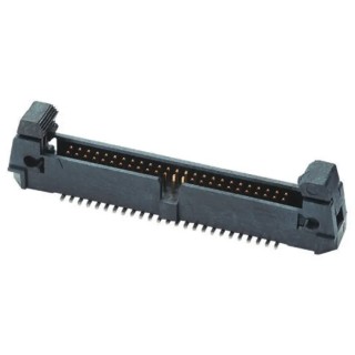 Samtec EHF Series Straight Surface PCB Header 20 Contacts 1.27 mm Pitch 2 Row Shrouded EHF-110-01-L-D-SM