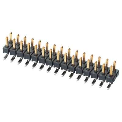Samtec TMM Series Straight Surface Pin Header 30 Contacts 2 mm Pitch 2 Row Unshrouded TMM-115-01-L-D-SM-N