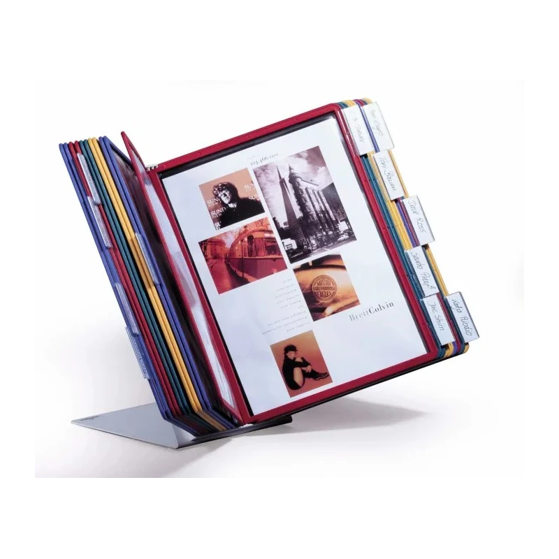 Durable Desktop Document Holder Polypropylene A4 Sheet Size 400mm Height 5699-00