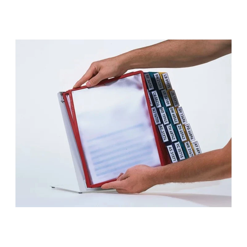 Durable Desktop Document Holder Polypropylene A4 Sheet Size 400mm Height 5699-00