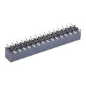 Samtec MMS Series Straight Surface PCB Socket, 30-Contact, 2 Row, 2 mm Pitch, Solder Termination MMS-115-02-L-DV
