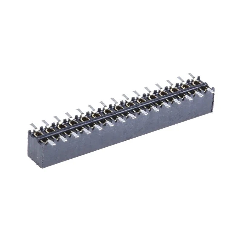 Samtec MMS Series Straight Surface PCB Socket, 30-Contact, 2 Row, 2 mm Pitch, Solder Termination MMS-115-02-L-DV