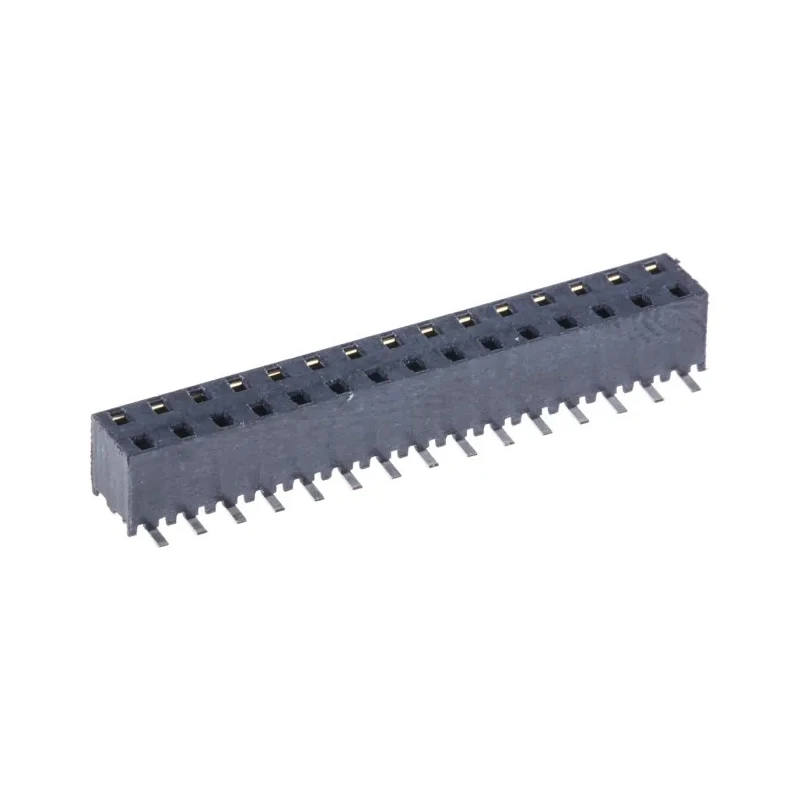 Samtec MMS Series Straight Surface PCB Socket, 30-Contact, 2 Row, 2 mm Pitch, Solder Termination MMS-115-02-L-DV