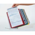 Durable Desktop Document Holder Polypropylene A4 Sheet Size 400mm Height 5699-00