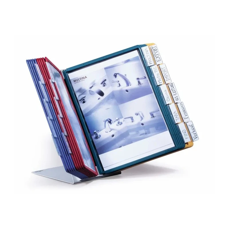 Durable Desktop Document Holder Polypropylene A4 Sheet Size 400mm Height 5699-00