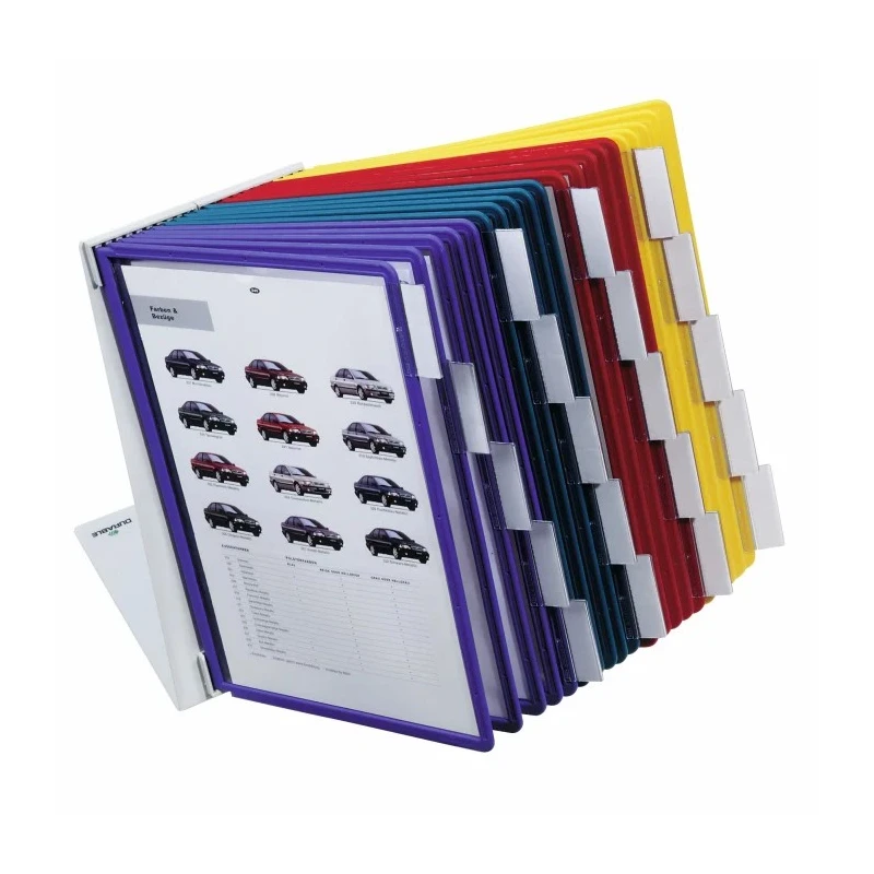 Durable Desktop Document Holder Polypropylene A4 Sheet Size 400mm Height 5699-00
