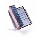 Durable Desktop Document Holder Polypropylene 10-Pocket A4 Size 5570-00