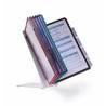Durable Desktop Document Holder Polypropylene 10-Pocket A4 Size 5570-00