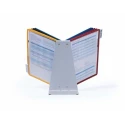 Durable Desktop Document Holder Polypropylene 10-Pocket A4 Size 5570-00