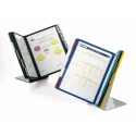 Durable Desktop Document Holder Polypropylene 10-Pocket A4 Size 5570-00