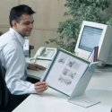 Durable Desktop Document Holder Polypropylene 10-Pocket A4 Size 5570-00