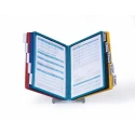 Durable Desktop Document Holder Polypropylene 10-Pocket A4 Size 5570-00