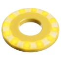 APEM Yellow LED Panel Mount Indicator 22.2 mm, Lead Wire Termination, IP67, 24V dc QH22L57YC