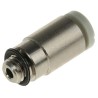 SMC Pneumatic Fitting 6mm Push-in Male Threaded-to-Tube Connector Brass Electroless Nickel Plated KQ2S08-01N