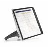Durable Black Polypropylene A4 Document Stand Holder 5 Pockets 10 Sheet Capacity 380mm Height 230mm Width 400mm Depth 5540-01