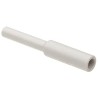SMC Pneumatic Miniature One-Touch Fitting KQ2 Series Push-in 4 mm to 6 mm Brass, 303 Stainless Steel, Polypropylene KQ2N04-06