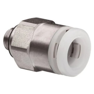 SMC KG Series Pneumatic Fitting 4mm Push-in Male Connector 1/8 in R Thread KGH04-01S