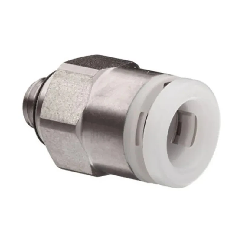 SMC KG Series Pneumatic Fitting 4mm Push-in Male Connector 1/8 in R Thread KGH04-01S