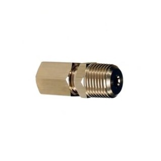 SMC H Series Pneumatic Fitting 6mm Push-in Male Threaded-to-Tube Brass 1/8 in R H06-01