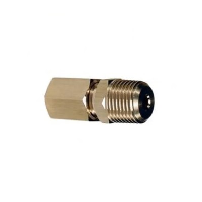 SMC H Series Pneumatic Fitting 6mm Push-in Male Threaded-to-Tube Brass 1/8 in R H06-01