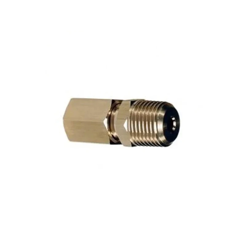 SMC H Series Pneumatic Fitting 6mm Push-in Male Threaded-to-Tube Brass 1/8 in R H06-01