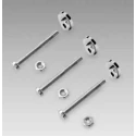 Baumer Mounting Bracket for Use with Mounting Clamp, DIN84, DIN934 Standard Z 119.018