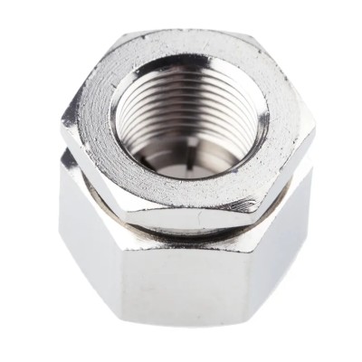 RS PRO Spindle Lock 13.51 mm For Use With 3/8 in Bushes with 32 TPI White-Thread and 1/4 in Shaft 482-2450