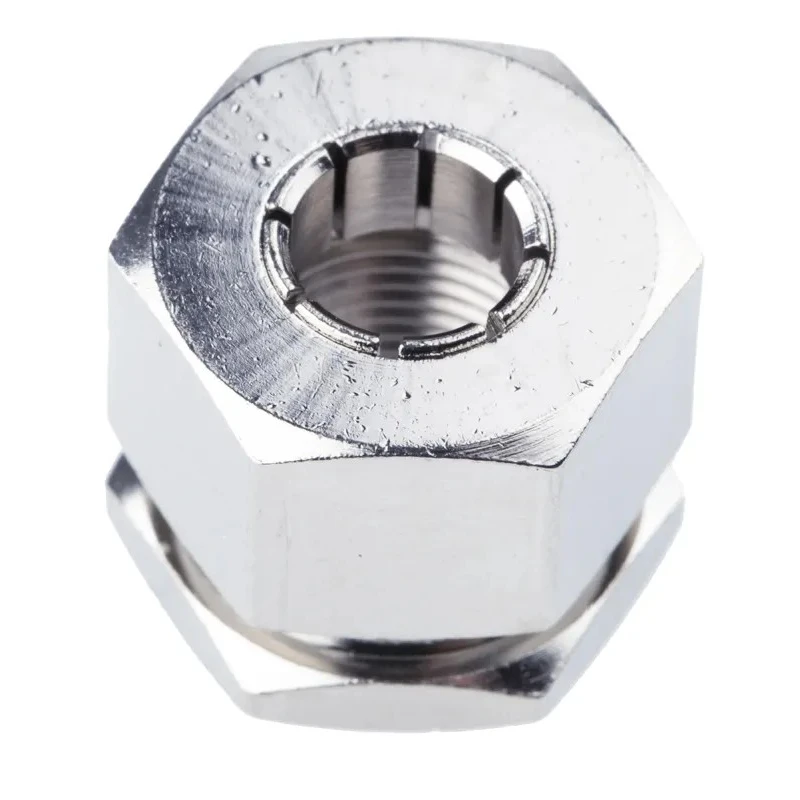 RS PRO Spindle Lock 13.51 mm For Use With 3/8 in Bushes with 32 TPI White-Thread and 1/4 in Shaft 482-2450