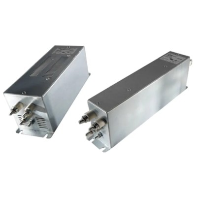 TE Connectivity Corcom BCF 3 Phase EMI Filter 30A 277V ac Terminal Block 50Hz 60Hz 30BCF10R