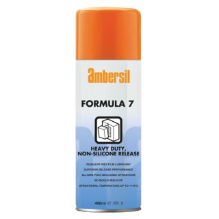 Ambersil Silicone Mould Release Agent 400 ml Aerosol Rubber, Plastic 170°C 31539-AB
