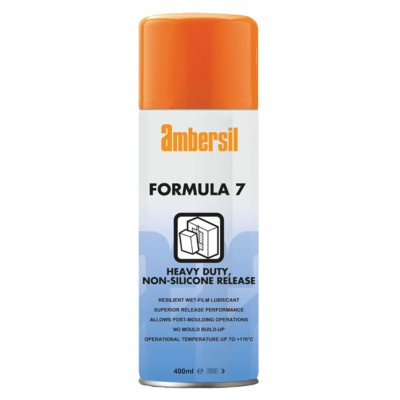 Ambersil Silicone Mould Release Agent 400 ml Aerosol Rubber, Plastic 170°C 31539-AB