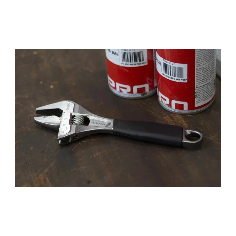 Bahco Adjustable Spanner 32 mm Jaw Capacity 170mm Overall Length Plastic Handle 9029 C