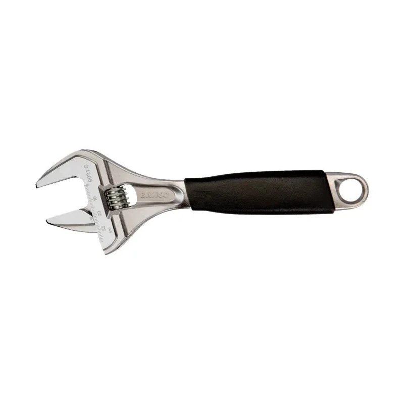 Bahco Adjustable Spanner Wrench 38 mm Jaw Capacity, 218mm Overall Length, Plastic Handle 9031 C