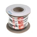 RS Pro Black Hook Up Wire 115/0.15 mm Core Strands 30 m Polyvinyl Chloride Jacket 600V 100°C 122-5876