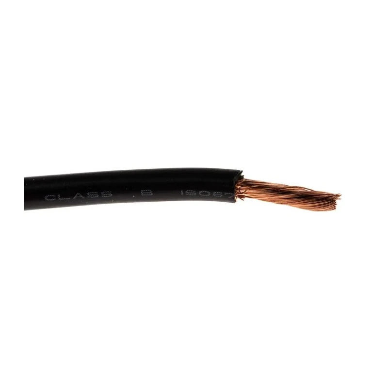 RS Pro Black Hook Up Wire 115/0.15 mm Core Strands 30 m Polyvinyl Chloride Jacket 600V 100°C 122-5876
