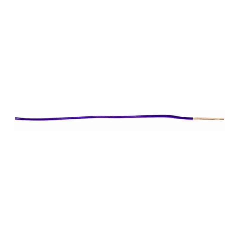 RS PRO Automotive Primary Hook Up Wire Purple Jacket Polyvinyl Chloride 600V 100°C 30m 115x0.15mm Strands 122-5881