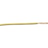 RS PRO Yellow Hook Up Wire, 115/0.15 mm Core Strands, 30 m Length, Polyvinyl Chloride Jacket, 600V, Flame Retardant 122-5883