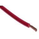 RS PRO Red Hook Up Wire, 175 x 0.15 mm Core Strands, 30 m Length, Polyvinyl Chloride Jacket, Flame Retardant, 600 V 122-5889