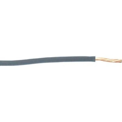 RS PRO ISO 6722-1 Series Grey Hook Up Wire 115x0.15 mm Core Strands 30 m Polyvinyl Chloride 600V 100°C 122-5884
