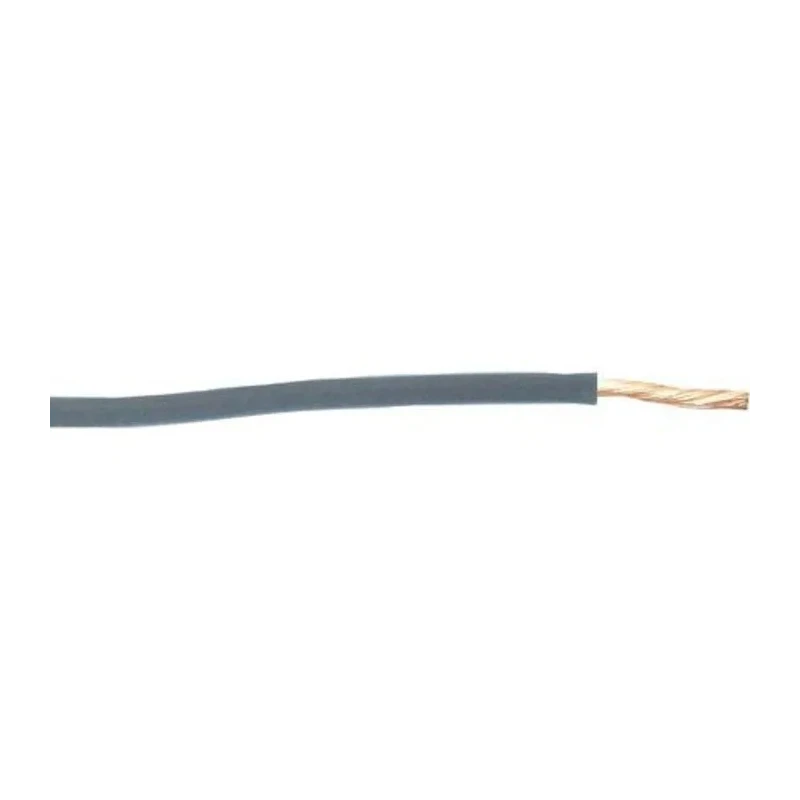 RS PRO ISO 6722-1 Series Grey Hook Up Wire 115x0.15 mm Core Strands 30 m Polyvinyl Chloride 600V 100°C 122-5884