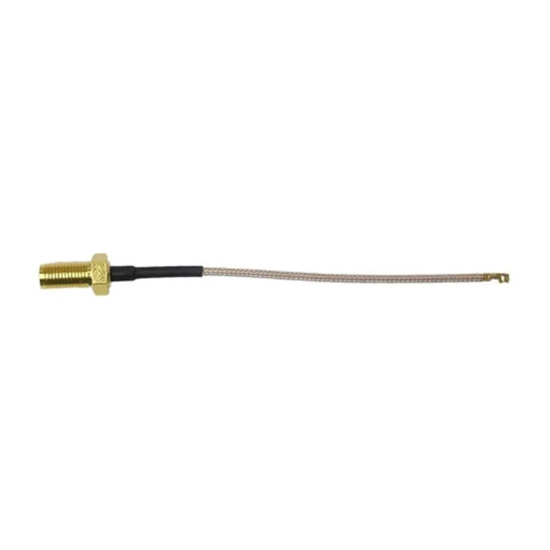 RF Solutions CBA Series Coaxial Cable Male UFL to Female SMA, 15 cm, 50 Ω CBA-UFLSMA15