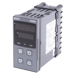 West Instruments PID Temperature Controller 1 Output Linear 264V AC On-Off P8100-2700-0000