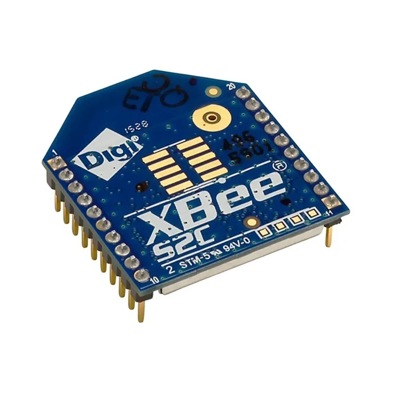 Digi International ZigBee Module 2.4GHz UART SPI Interface 8 dBm Output Power XB24CZ7PIT-004