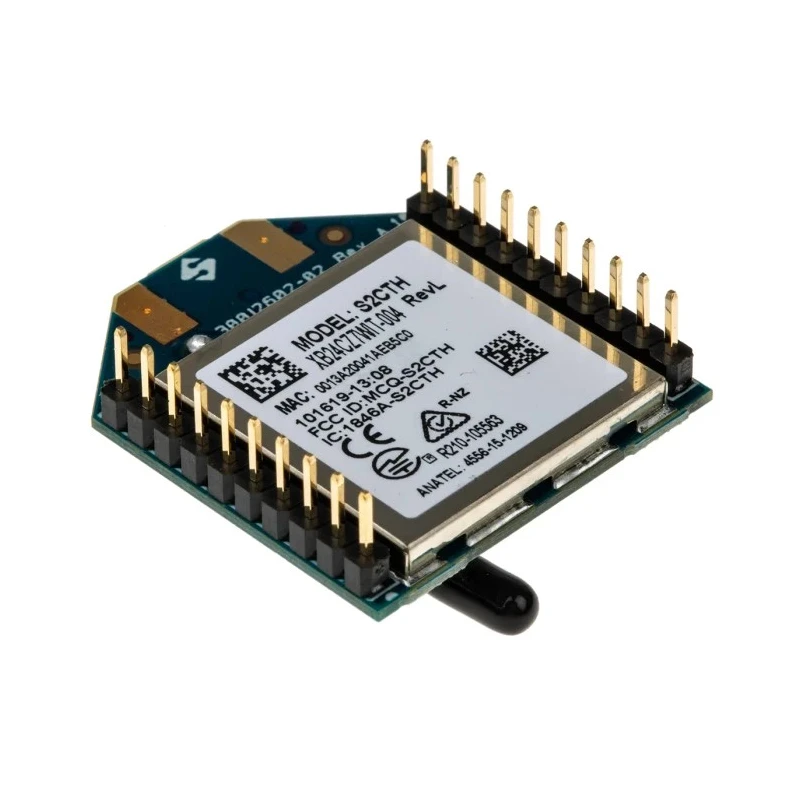 Digi International ZigBee Module 8 dBm 1 Mbps 2.4 GHz SPI UART Interface XB24CZ7WIT-004