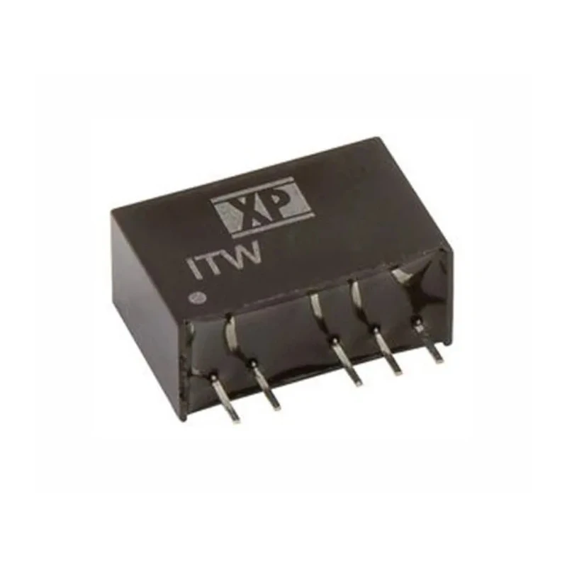 XP Power Isolated DC/DC Converter Through Hole 12V DC Output 83mA 1W ITW0512SA