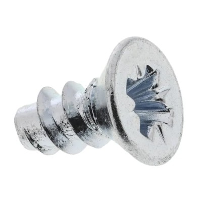 RS PRO Bright Zinc Steel Countersunk Head Self-Tapping Screw 6 mm 4 482-7483
