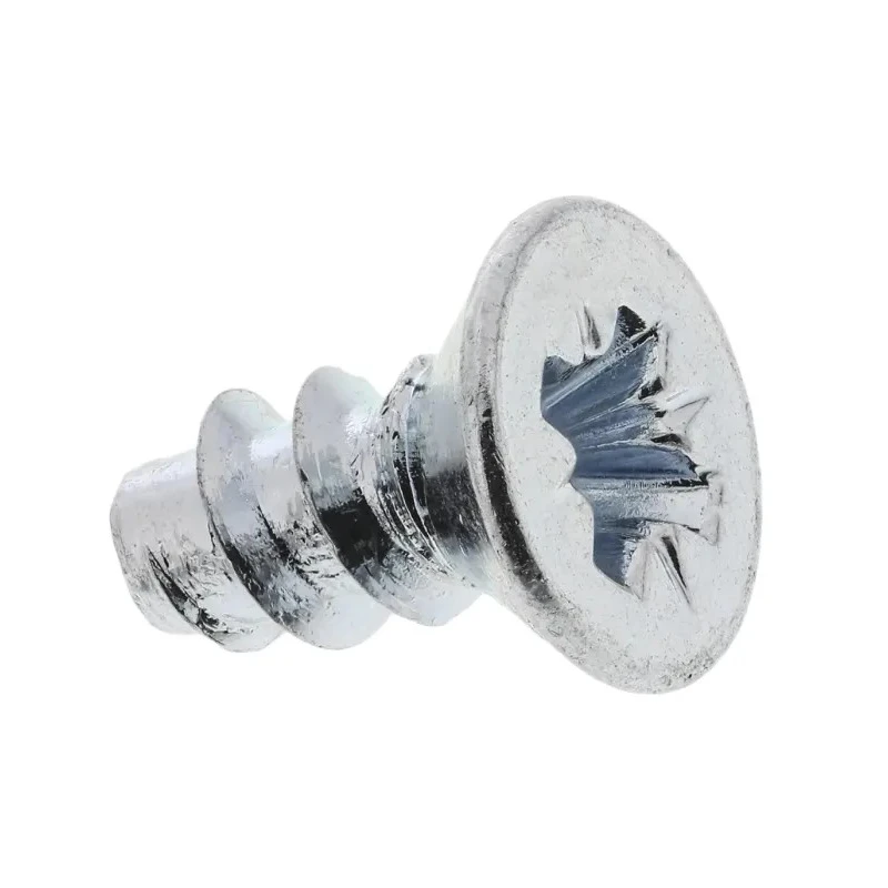 RS PRO Bright Zinc Steel Countersunk Head Self-Tapping Screw 6 mm 4 482-7483